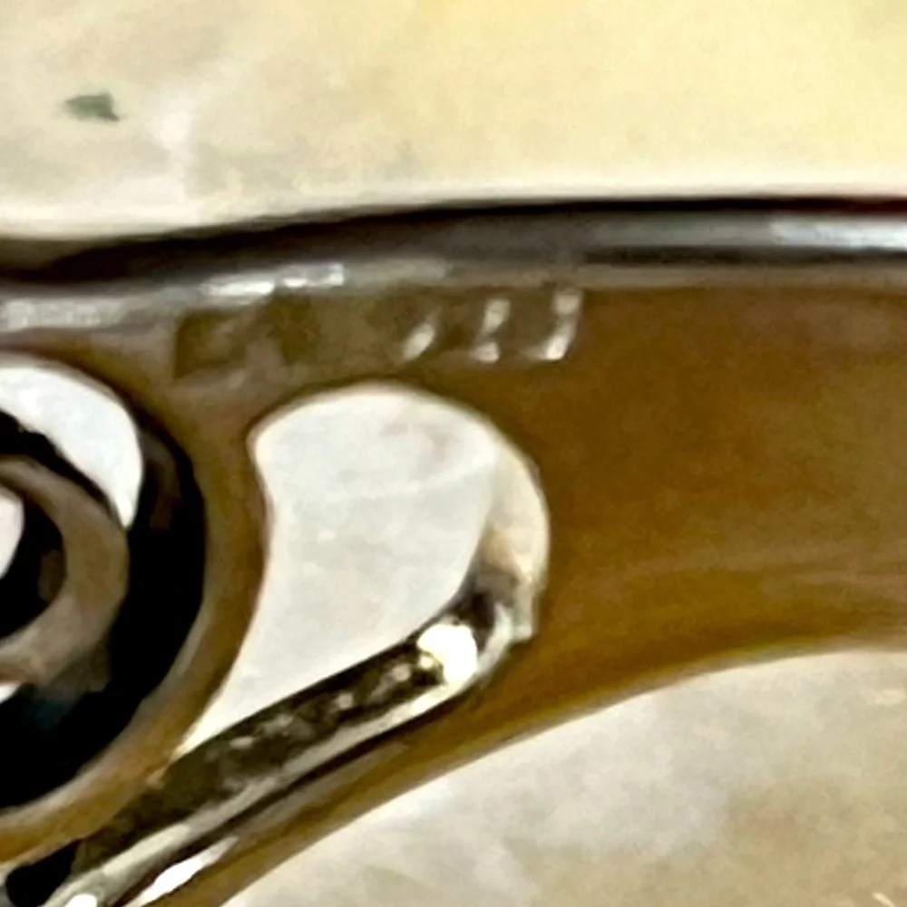 🐘 Elephant Band Sterling Silver Signed Ring